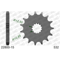 Front Sprocket AFAM 520 - 15t 22405+15