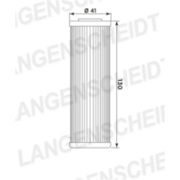 Oil Filter MIW KT8004 paper filter (OEM-quality)