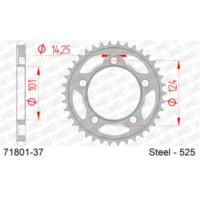 Front Sprocket AFAM 525 - 15t 4660415