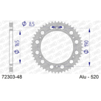 Front Sprocket AFAM 420 - 12t 4910012