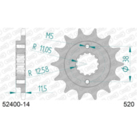 Front Sprocket AFAM 520 - 14t 5240014