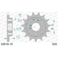 Front Sprocket AFAM 525 - 15t 5261615