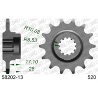 Front Sprocket AFAM 520 - 13t 5820213