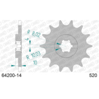 Front Sprocket AFAM 520 - 14t 6420014