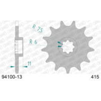 Front Sprocket AFAM 415 - 13t 9410013