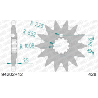 Front Sprocket AFAM 428 - 12t 94202+12