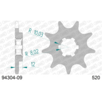 Front Sprocket AFAM 520 - 09t 9430409