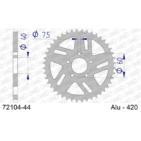 Stahl-Kettenrad AFAM 428 - 50Z Silber 4720150