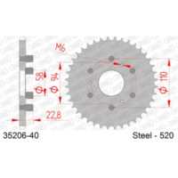 Front Sprocket AFAM 520 - 12t 3030012