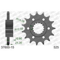 Racing Steel Chain Wheel - Rear Sprocket AFAM 530 - 40t BLACK 35808RLK40