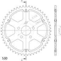 Stealth-Kettenrad Supersprox 530/53Z silber 37080V53