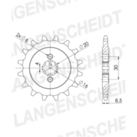 Ritzel Supersprox 520/12Z 46202-12