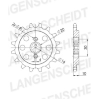 Front Sprocket Supersprox 520/12t 46203-12