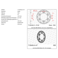 Front Sprocket AFAM 530 - 15t 4660015