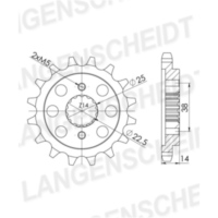 Ritzel Supersprox 530/14Z 46602-14