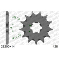 Front Sprocket AFAM 428 - 13t 2620013