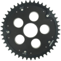 Edge-Rear Sprocket / Chain Wheel Supersprox 525/44t black RSA736 52544BLK
