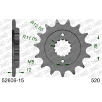 Front Sprocket AFAM 520 - 15t 5260615