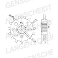 Ritzel Supersprox 520/14Z 52612-14