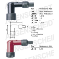 Spark plug connector NGK L05EA