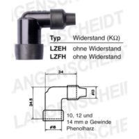 Zündkerzenstecker NGK LZFH