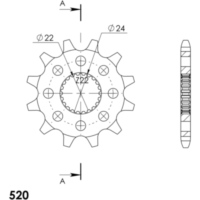 Front Sprocket Supersprox 520/11t 61201-11