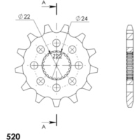 Front Sprocket 520/13t 61201A13