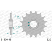 Front Sprocket AFAM 520 - 16t 6150016