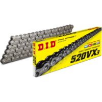 X-Ring Chain DID520VX3/96C Chain open with clip lock (FJ)