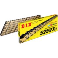 X-Ring Chain DID525VX3G&B/118N Chain open with rivet lock (ZJ)