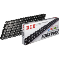 X-Ring Chain DID 530ZVM-X BK&BK/104N Chain open with rivet lock (ZJ)