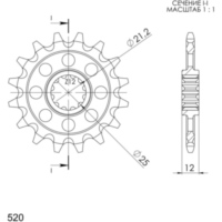 Front Sprocket 520/13t 64302A13