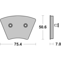 Brake Pads / Shoes SBS 679H-CT