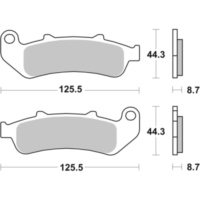 Brake Pads / Shoes SBS 685LF