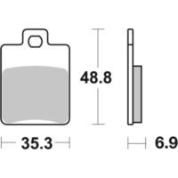 Brake Pads / Shoes SBS 724HF