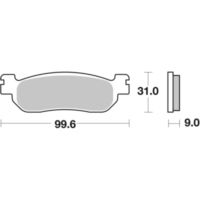 Brake Pads / Shoes SBS 728LF