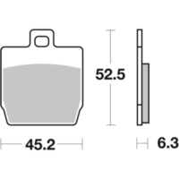 Brake Pads / Shoes SBS 731LF