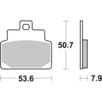 Brake Pads / Shoes SBS 748HF