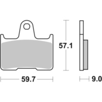 Brake Pads / Shoes SBS 765LF