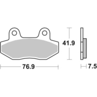 Brake Pads / Shoes SBS 814LF