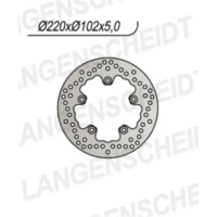 Brake disk NG 0774 220 mm, fixed (FXD) (Neu: NG1341)