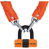 HD Chain Lock Schloss-Ketten-Kombi1,5 Meter Orange