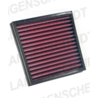 Air cleaner / Air Filter K&N KA-0009 for: KAWASAKI KLR600 88-93
