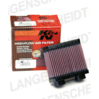 Air cleaner / Air Filter K&N KA-2586 for: KAWASAKI EX250R NINJA 86-07