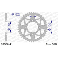 Alu-Kettenrad AFAM 520 - 41Z Silber 9332041