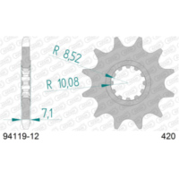 Front Sprocket AFAM 420 - 12t 9411912