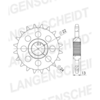 Front Sprocket Supersprox 530/14t 94710-14