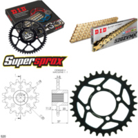 Kettensatz Stahl für: AEON Cobra 125 RS 03-06bra Sport 1 17-32-070 DID520ZVM-X(G&G) Endlos