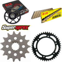 Chain Kit - Steel - for: BETA Jonathan 125 99-04/Jonathan 350 15-44-122 DID520VX3(G&B) rivet