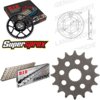 Chain Kit - Steel - for: APRILIA AF1 125 Replica 88-90 16-36-106 DID520ZVM-X(S&S) endless